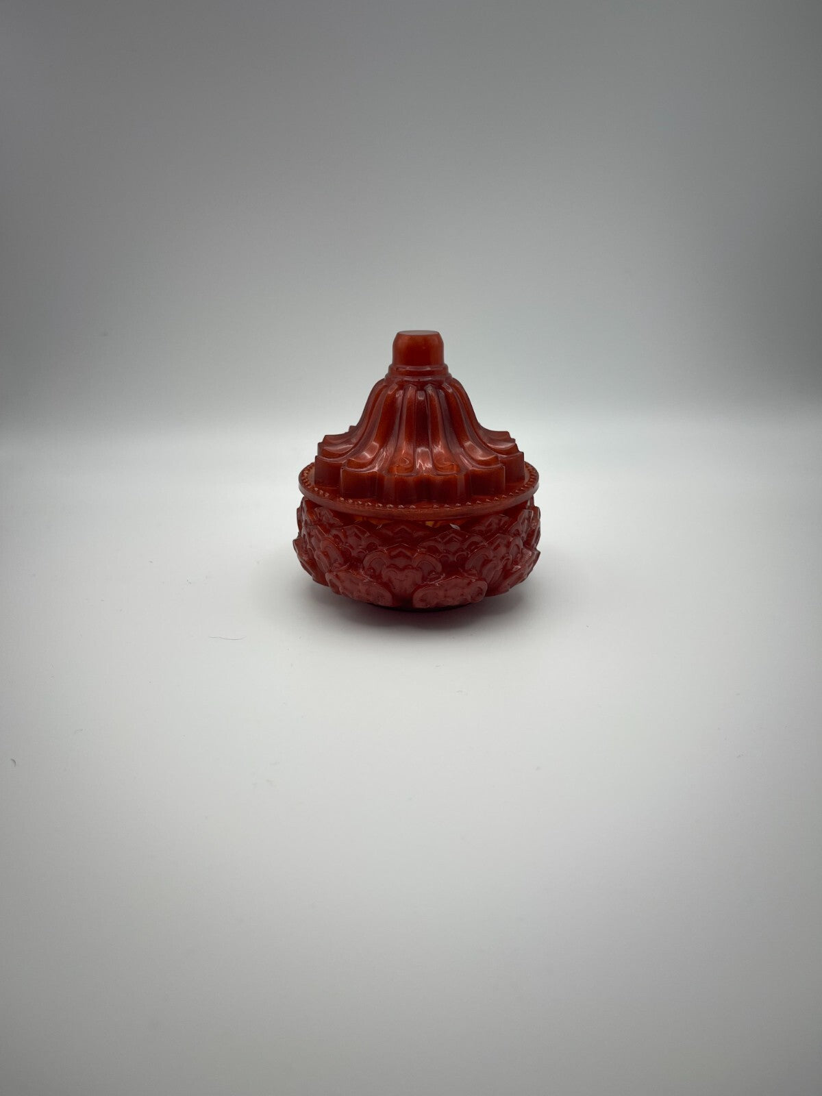 small container for jewelry and sweets , resin